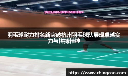 羽毛球耐力排名新突破杭州羽毛球队展现卓越实力与拼搏精神