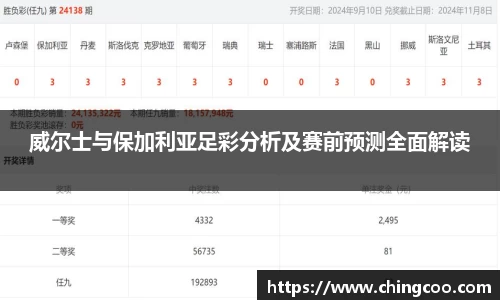 威尔士与保加利亚足彩分析及赛前预测全面解读